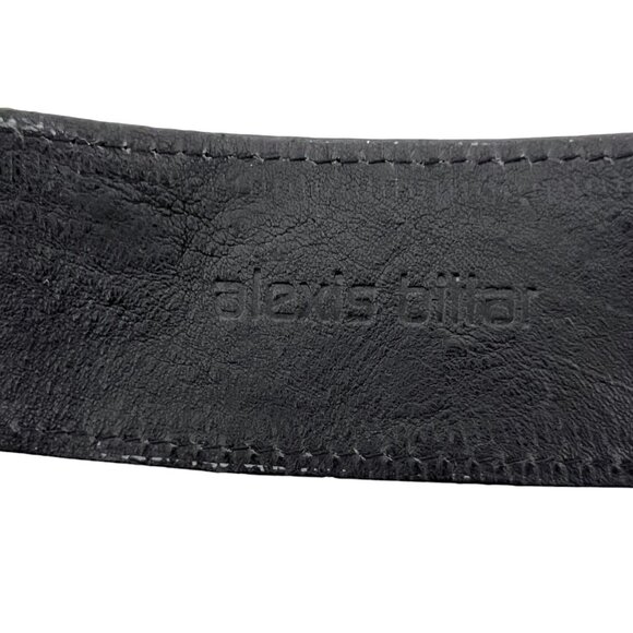 ALEXIS BITTAR Shaped leather Belt sz M main image 5